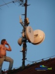 Spoj Summit QAM 10GHz - 100Mbps Nová linka Oslavany - Kratochvilka